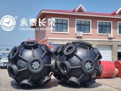 2.0×3.5米船舶防撞码头靠垫靠球 横滨式充气护舷碰球图2