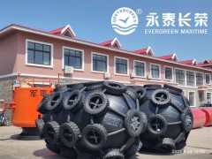 2.0×3.5米船舶防撞码头靠垫靠球 横滨式充气护舷碰球图3