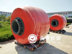 海洋海油管道深前海浮标浮筒浮体浮球 高分子船用系船锚浮标航标图2